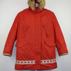Vintage Thermo King Down Polar Bear Long Jacket Winter Coat (M)